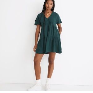 Madewell green dress cotton gauze size S